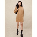 Cable Mini Sweater Dress