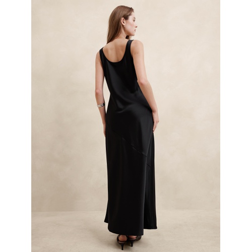 바나나리퍼블릭 Satin Maxi Dress