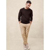 Athletic-Fit Linen-Blend Pant