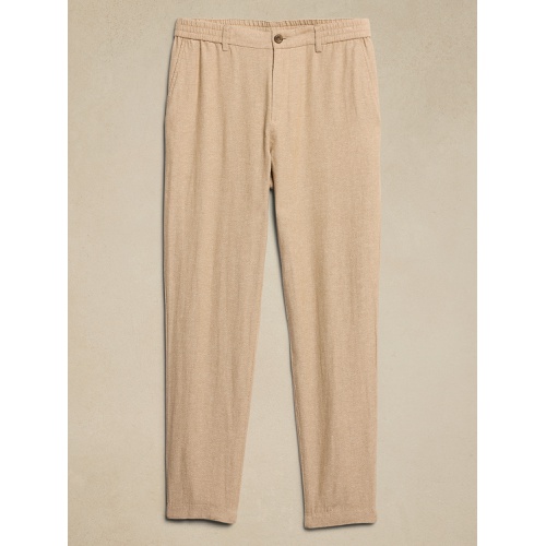 바나나리퍼블릭 Athletic-Fit Linen-Blend Pant