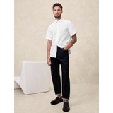 Slim Linen-Blend Shirt