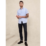 Slim Linen-Blend Shirt