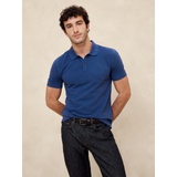 Slim Cotton Pique Polo