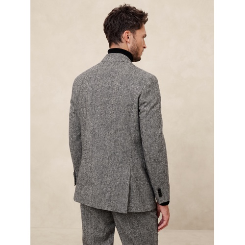 바나나리퍼블릭 Tailored-Fit Donegal Suit Jacket