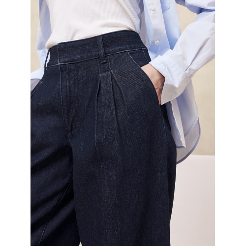 바나나리퍼블릭 Luxe High-Rise Trouser Jean