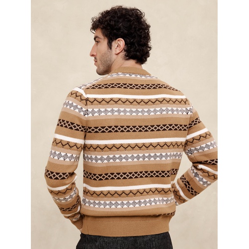 바나나리퍼블릭 Fair Isle Sweater