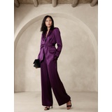 Satin Wide-Leg Pant