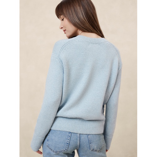 바나나리퍼블릭 Cozy Shimmer Pullover Sweater