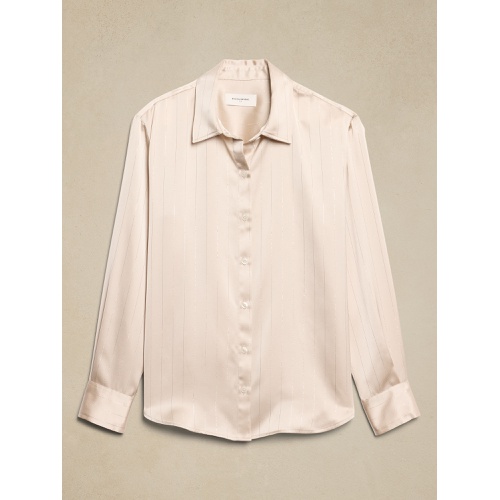 바나나리퍼블릭 Lurex Shirt