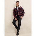 Sherpa Plaid Jacket