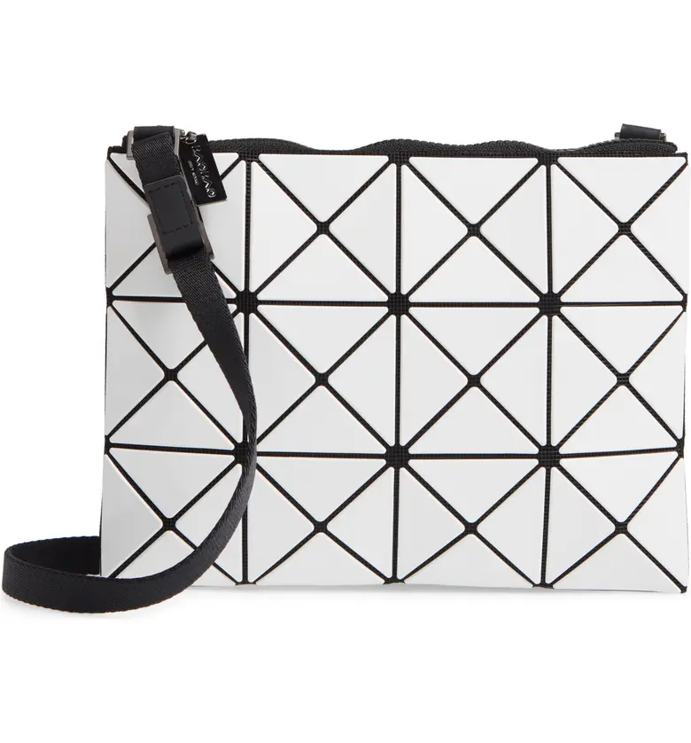 Bao Bao Issey Miyake Small Lucent Crossbody Bag_WHITE