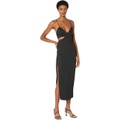 Bardot Cutout Slit Midi