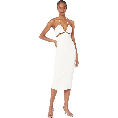  Bardot Croc Cutout Midi Dress