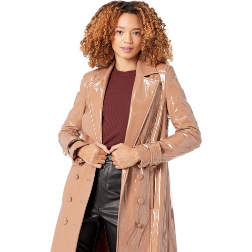  Bardot Hi-Shine Trench Coat