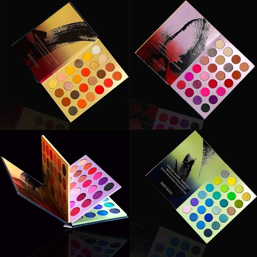  Beauty Glazed Makeup Palette Combination with 3 Layers All In One Makeup Set High Pigmented 72 Colors Pressed Powder Eyeshadow Color Shades Palette Make Up Eye Shadow