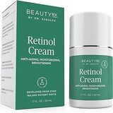 BeautyRx by Dr. Schultz Retinol Cream Moisturizer 2.5% for Face & Eyes for Wrinkle, Fine Lines & Dark Spots w/ Hyaluronic Acid & Vitamin A. Best Night & Day Anti-Aging Treatment fo