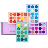 Beauty Searcher 60 Color Eyeshadow Palette, 4 in 1 Board High Pigmented Glitter Matte Eye Shadow Rotation Pearlescent Nude Makeup Palette Eyes Cosmetic
