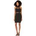 Bebe Mesh Inset Cutout Dress