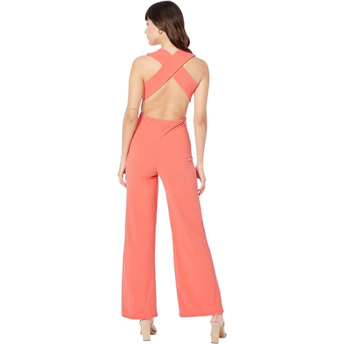 Bebe Jumpsuit with Cross Back