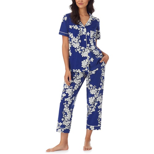  Bedhead PJs Short Sleeve Cropped PJ Set (Cotton Spandex)