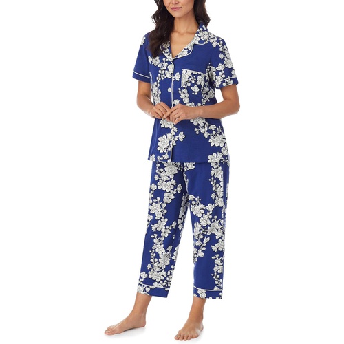  Bedhead PJs Short Sleeve Cropped PJ Set (Cotton Spandex)