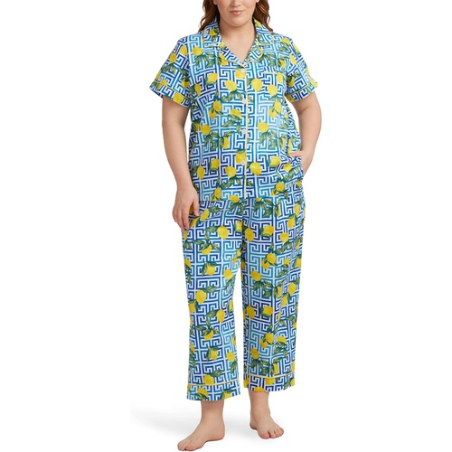  Bedhead PJs Plus Size Short Sleeve Cropped Pajama Set