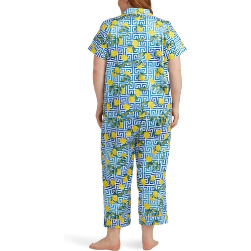  Bedhead PJs Plus Size Short Sleeve Cropped Pajama Set