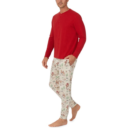  Bedhead PJs Long Sleeve Henley Joggers PJ Set