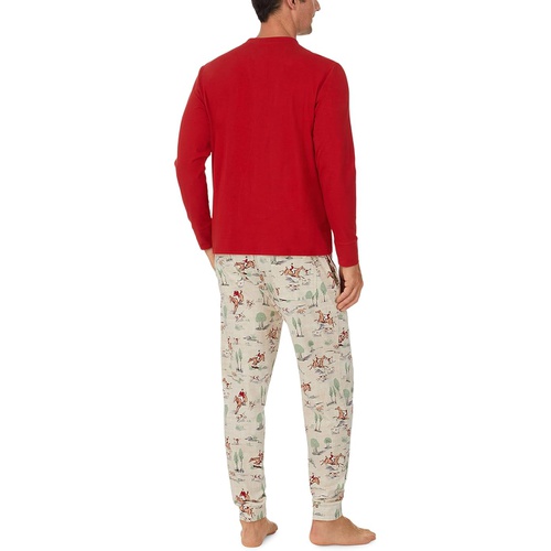  Bedhead PJs Long Sleeve Henley Joggers PJ Set