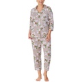 Bedhead PJs Organic Cotton 3u002F4 Sleeve Cropped PJ Set