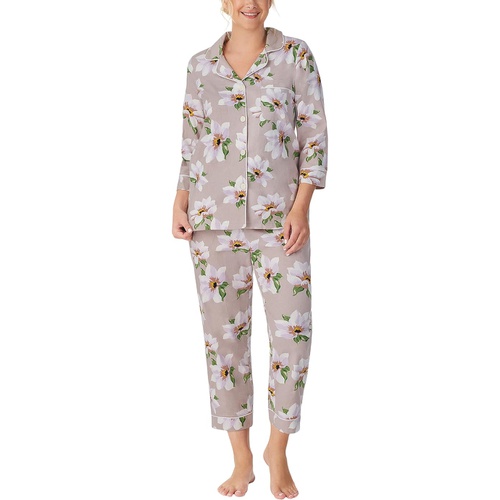  Bedhead PJs Organic Cotton 3u002F4 Sleeve Cropped PJ Set