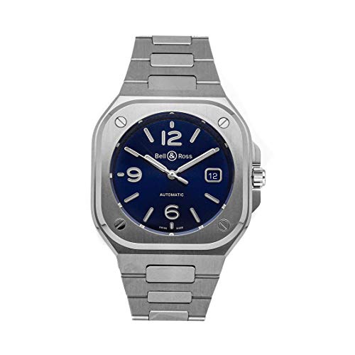  Bell & Ross BR-05 Mechanical(Automatic) Blue Dial Watch BR05A-BLU-ST/SST (Pre-Owned)