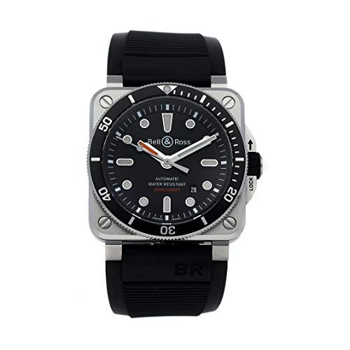  Bell & Ross BR-03 Mechanical(Automatic) Black Dial Watch BR0392-D-BL-ST/S (Pre-Owned)