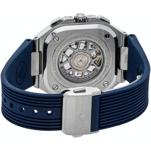  Bell & Ross BR-05 Mechanical(Automatic) Blue Dial Watch BR05C-BU-ST/SRB (Pre-Owned)