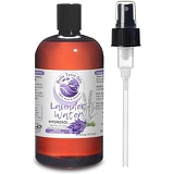 Bella Terra Oils NEW Lavender Water. 16oz. Hydrosol. Facial Toner Revitalizer. Organic. 100% Pure. Alcohol-free. Steam-distilled from Lavender Flower. Moisturizing Body Mist. Natural Body Spray. Fo