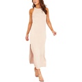 bella dahl Fitted Halter Midi Dress