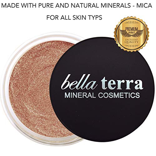  Bellaterra Cosmetics Bella Terra - Mineral Bronzer  Tanning Contour Powder for Face