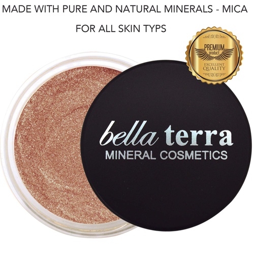  Bellaterra Cosmetics Bella Terra - Mineral Bronzer  Tanning Contour Powder for Face