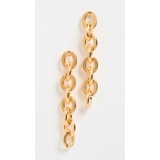 Ben-Amun Gold Link Post Earrings