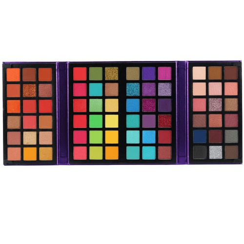  BestLand Professional Highly Pigmented Eyeshadow Palette 72 Colors Ultra Secret Makeup Palette Set Matte Glitter Shimmer Nudes Bright Vibrant Colors Shades Long Lasting Waterproof Eye Shado