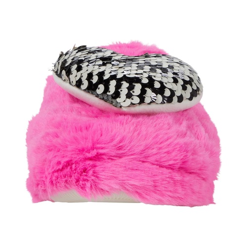  Betsey Johnson Novelty Sherpa Scuff Slipper