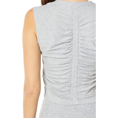  Beyond Yoga Featherweight Spacedye Ruched Down Cropped Tank