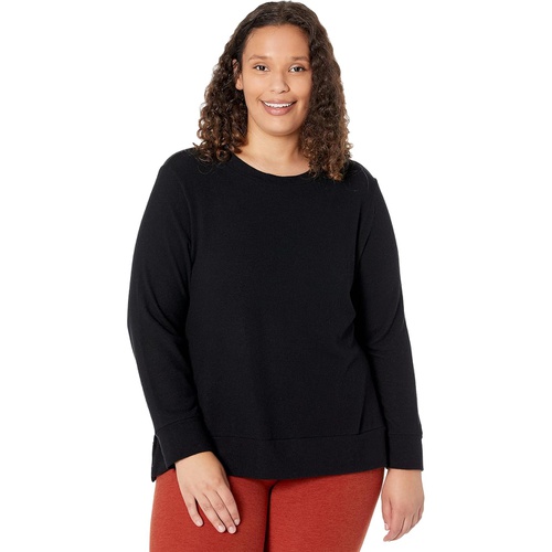  Beyond Yoga Plus Size Just Chillin Long Sleeve Bopo Pullover
