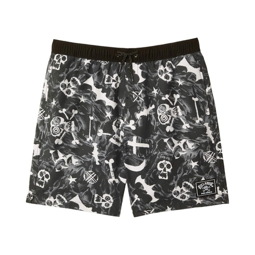 빌라봉 Billabong Kids Bad Billys Layback Swim Shorts (Big Kids)