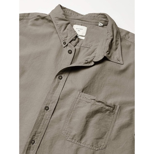  Billy Reid Mens Standard Fit Selvedge Pocket Button Down Shirt