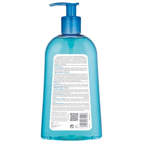  Bioderma - Atoderm - Shower Gel - Body and Face Moisturizing - for Family with Normal to Dry Sensitive Skin