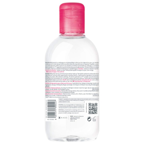  Bioderma - Sensibio H2O - Micellar Water - Cleansing and Make-Up Removing - Refreshing feeling - for Sensitive Skin