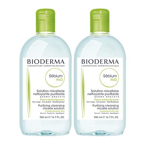  Bioderma - Sebium H2O - Micellar Water - Cleansing and Make-Up Removing - for Combination to Oily Skin