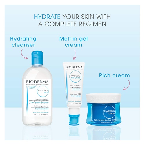  Bioderma - Hydrabio - Milk - Cleansing and Make-Up Removing - Hydrating feeling - for Dehydrated Sensitive Skin