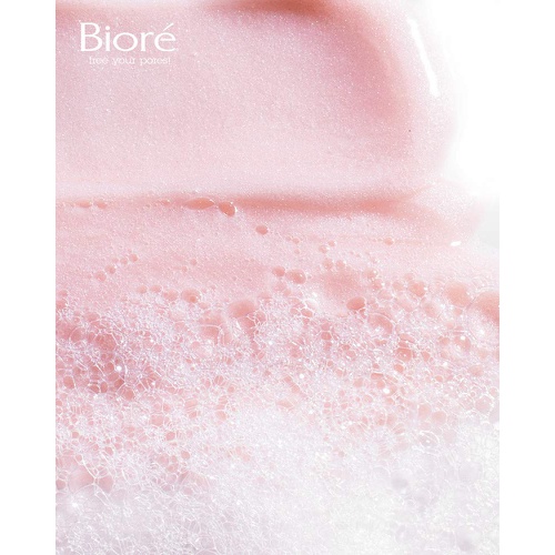  Biore Rose Quartz + Charcoal Daily Face Wash, Oil Free Facial Cleanser Energizes Skin, Dermatologist Tested and Cruelty Free, 6.77 Ounces